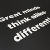 Motivational Poster: Great minds think differently - 18x24" poster by Dept. of Motivation